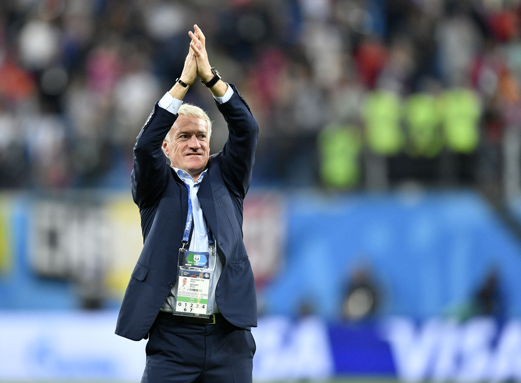 France coach Didier Deschamps